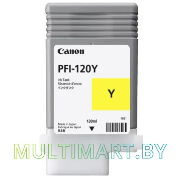 Картридж Canon PFI-120Y картинка 2